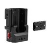 BGNing Aluminum Camera Cage Magnetic Quick Release Cold Boot Holder Two Card Slider Multifunctional Accessory Compatible with pocket3/4 view 2