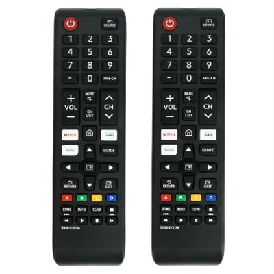 2 Packs BN59-01315A Replace Remote fit for Samsung 4K Crystal UHD LED QLED LCD Series 6 7 8 9 TU-7000 Flat Curved Smart TV,Universal Replacement Works for All Samsung TVs