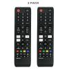 2 Packs BN59-01315A Replace Remote fit for Samsung 4K Crystal UHD LED QLED LCD Series 6 7 8 9 TU-7000 Flat Curved Smart TV,Universal Replacement Works for All Samsung TVs view 2