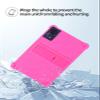 for TECLAST T65max 13 Inches Android 14 Tablet 2024 New Tablet Model Case,Soft Silicone Adjustable Stand Cover Lightweight Kids Friendly,Rosered. view 2