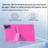 for TECLAST T65max 13 Inches Android 14 Tablet 2024 New Tablet Model Case,Soft Silicone Adjustable Stand Cover Lightweight Kids Friendly,Rosered. view 3