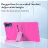 for TECLAST T65max 13 Inches Android 14 Tablet 2024 New Tablet Model Case,Soft Silicone Adjustable Stand Cover Lightweight Kids Friendly,Rosered. view 4