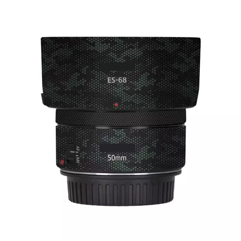 Camera Lens Sticker for Canon EF 50mm F 1.8 STM Coat Wraps Film Protector Vinyl Decal Skin for 50 1.8 (Mamba Green)
