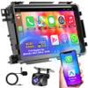 Android 13 Car Stereo for Honda Vezel HRV 2014 2015 2016 2017 2018 with Wireless Carplay & Android Auto, 5G WiFi, 9" 1080P Touch Screen GPS Navi Head Unit, FM Radio, Bluetooth 5.0, Mirrorlink,4GB+64GB view 1