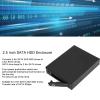 2.5 Inch HDD Enclosure, Aluminium Alloy Construction, 6Gbps Transfer Rate, Mechanical Lock Function, LED Indicator, for Computer Hard Drive Upgrade Not Include Hard Disk view 4