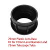 70mm Doublet Achromatic Lens DIY Optical with Coating Monocular/Binocular/Astronomical Telescope Lens(70mm Lens Base) view 2