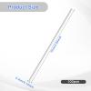 100 Piece Cable Ties, Metallic Twist Cable Cord Wire Ties, White Cable Twist Ties, Reusable Plastic Wire Twist Ties, Reusable Fastening, Plastic Twist Ties, Plant Ties Cable Ties view 2