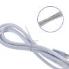 100 Piece Cable Ties, Metallic Twist Cable Cord Wire Ties, White Cable Twist Ties, Reusable Plastic Wire Twist Ties, Reusable Fastening, Plastic Twist Ties, Plant Ties Cable Ties view 3
