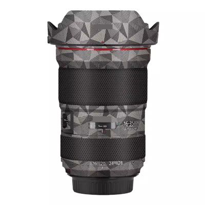 Camerea Lens Skin Anti-Scratch Sticker for Canon EF 16-35mm F2.8L III USM Coat Vinly Protective Film Body Protector Decals Cover 16-35 2.8(Triangle Titanium)