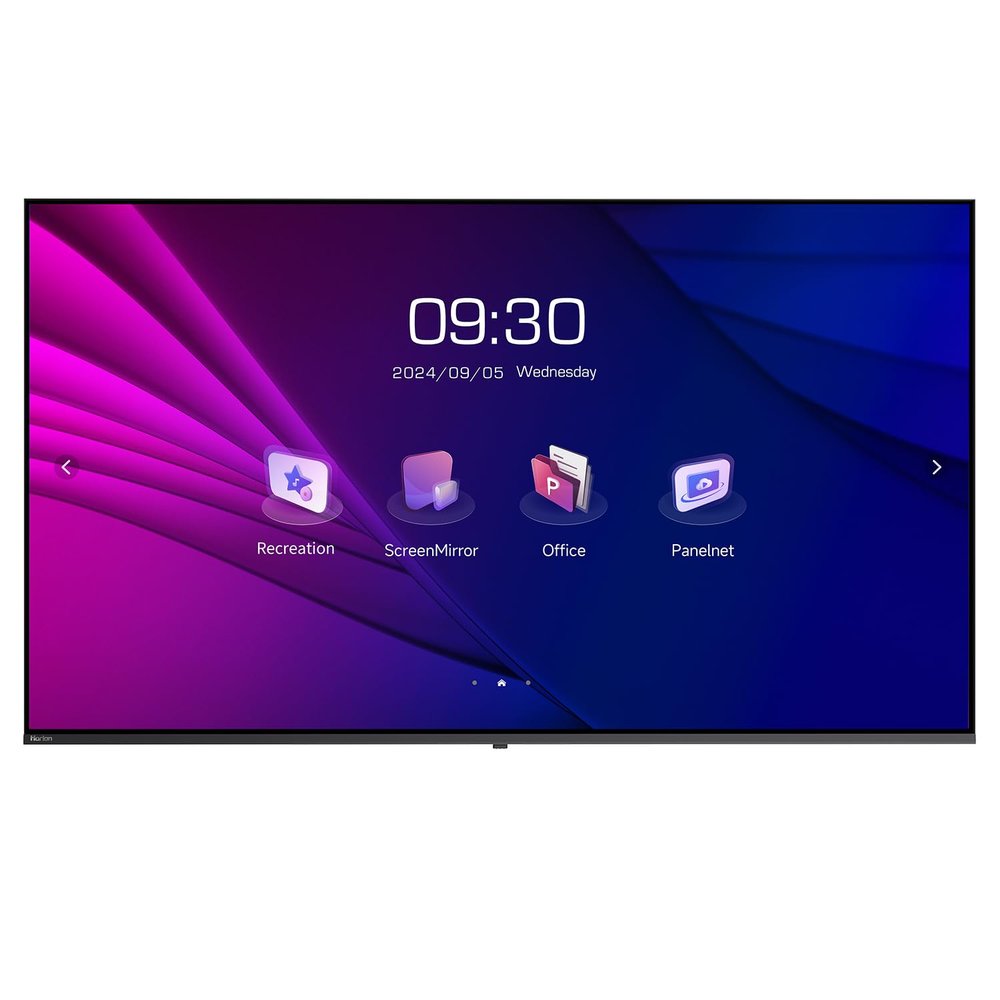 HORION 65-inch 4K UHD Interactive Display for Conferences, Office, LED Commercial TV, Use for Commercial Signage Display, 260 nit, HDMI, USB
