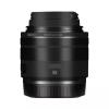 35 1.8 Camera Lens Skin Coat Wrap Protective Film Body Decal Anti-Scratch Sticker Accessories for Canon RF 35mm F1.8 Macro is STM(Leather Black) view 1