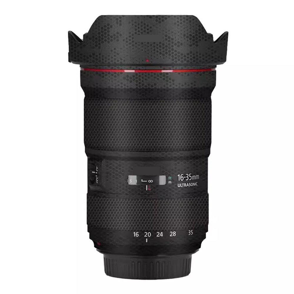 Camerea Lens Skin Anti-Scratch Sticker for Canon EF 16-35mm F2.8L III USM Coat Vinly Protective Film Body Protector Decals Cover 16-35 2.8(Mamba Black)