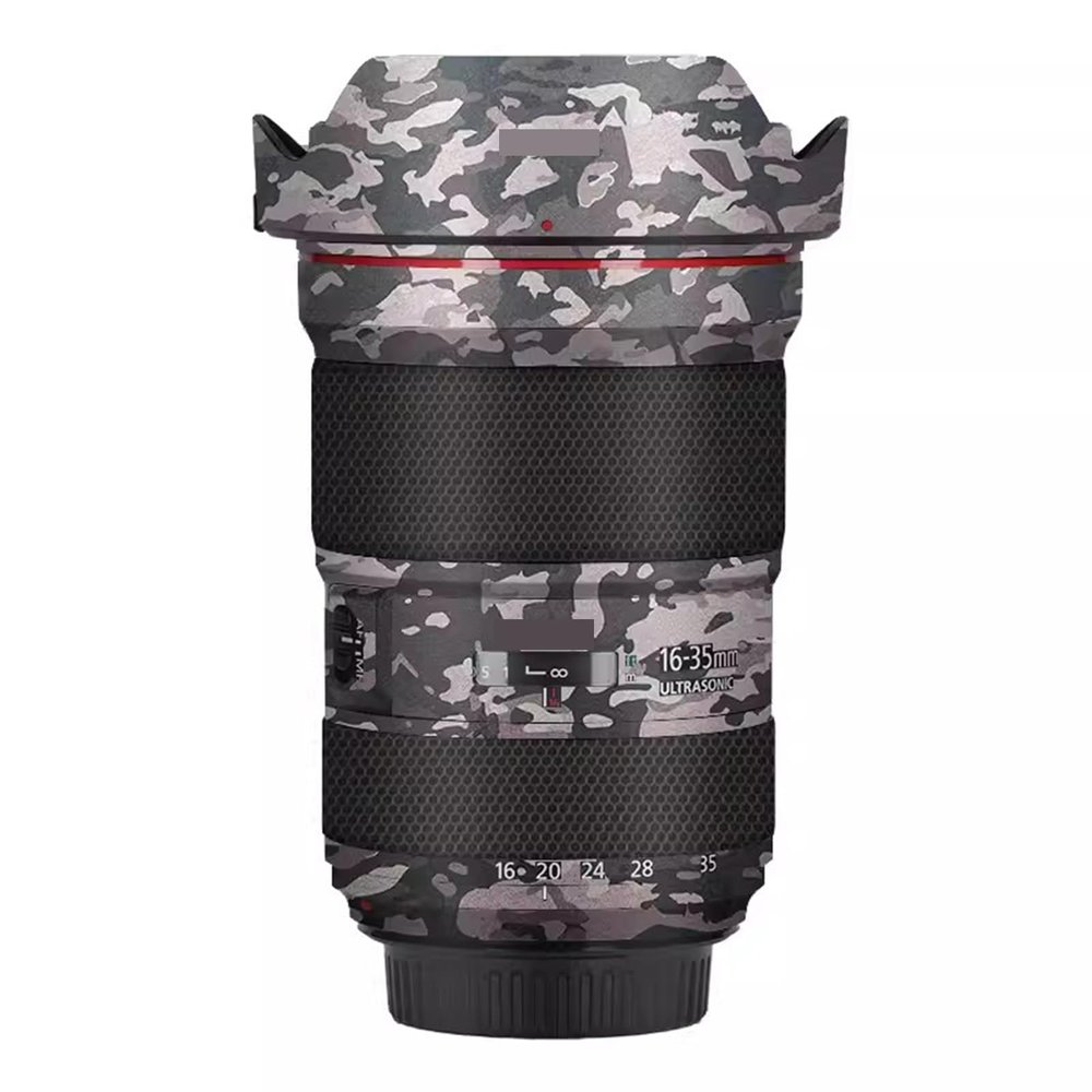 Camerea Lens Skin Anti-Scratch Sticker for Canon EF 16-35mm F2.8L III USM Coat Vinly Protective Film Body Protector Decals Cover 16-35 2.8(Field Camouflage)
