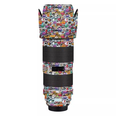 Camera Lens Protector Coat Protective Film Body Vinly Wrap Skin Premium Sticker for Canon EF 70-200mm F2.8 II Photography Decal 70-200 2.8(Graffiti White)