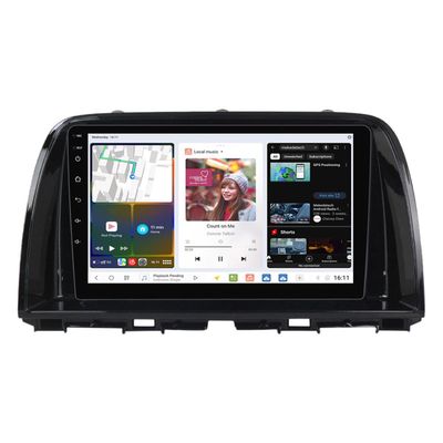 DUDUAUTO DUDU7 Car Stereo Radio for Mazda CX-5 2012-2017 with Carplay & Android Auto 9.5 Inch 2000x1200 2K QLED Touch Screen Head Unit with Bluetooth GPS DSP AM/FM Radio 12G RAM+512G ROM