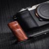 Wooden Wood Hand Grip + Aluminum Alloy Baseplate QR L Handle for a7c2/a7cr Camera (Rosewood (Black Base)) view 3