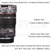 for Canon RF 10-20mm F4 L is Decal Skin Vinyl Wrap Film Camera Lens Body Protective Sticker Protector Coat 10-20 4(Triangle Titanium) view 3