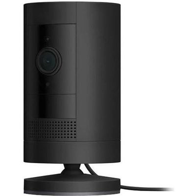 Stick up Cam with Plug-in Adapter 3rd GEN, Indoor/Outdoor HD IP Security Camera, Black (8SW1S9-BEN0)