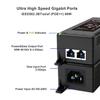 2.5G POE++ Injector 60W, IEEE 802.3bt/af/at, 2.5Gbps/1Gigabit PoE+ Ethernet Adapter, 2.5G Base-T Compliant, Network a PoE Device up to 328ft, for High Power PTZ Camera, VOIP Phone, WiFi 6 AP etc. view 2