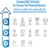 2.5G POE++ Injector 60W, IEEE 802.3bt/af/at, 2.5Gbps/1Gigabit PoE+ Ethernet Adapter, 2.5G Base-T Compliant, Network a PoE Device up to 328ft, for High Power PTZ Camera, VOIP Phone, WiFi 6 AP etc. view 4