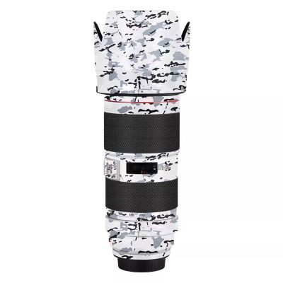 Camera Lens Protector Coat Protective Film Body Vinly Wrap Skin Premium Sticker for Canon EF 70-200mm F2.8 II Photography Decal 70-200 2.8(Snow Camouflage)