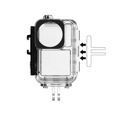 BGNing Underwater 45M Waterproof Case Diving & Swimming Protective Housing Shell Compatible with Action 3 4 5 Sports Camera Accessories