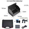 4.3 Inch Underwater Fishing Camera, Portable Fish Finder, LCD Screen and HD Lens, 220 Wide Angle, Infrared Night Vision, Suitable for Ice Lake Sea Boat Kayak Fishing (30m) view 2
