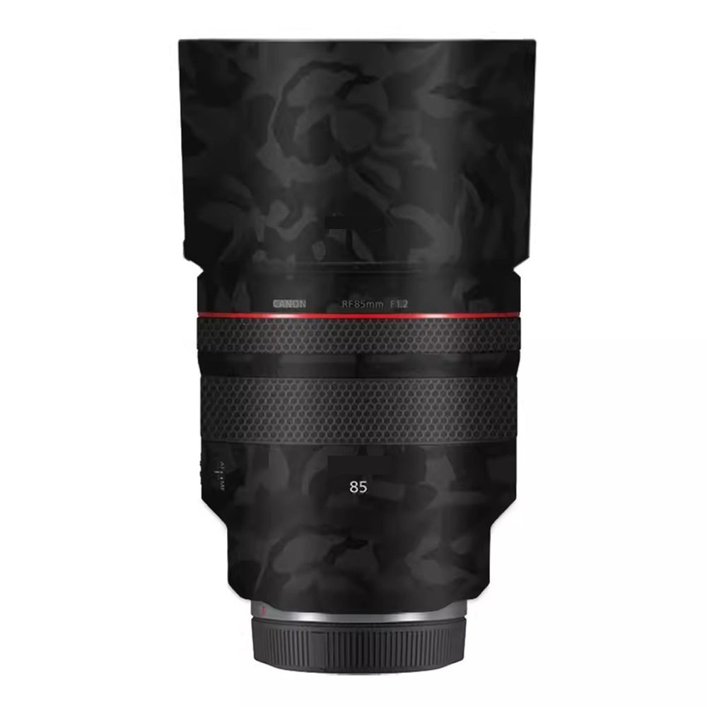 85 1.2 Camera Lens Premium Protector Film Sticker Skin Vinyl Wrap Film Body Protective Decal Protector Coat for Canon RF 85mm F1.2 L USM(Shadow Camo Black)