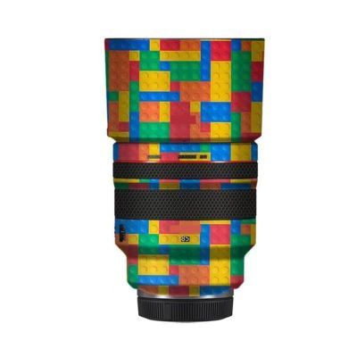 85 1.2 Camera Lens Premium Protector Film Sticker Skin Vinyl Wrap Film Body Protective Decal Protector Coat for Canon RF 85mm F1.2 L USM(Toy Brick Colorful)