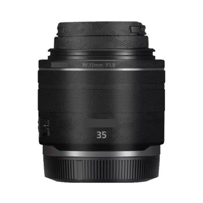 35 1.8 Camera Lens Skin Coat Wrap Protective Film Body Decal Anti-Scratch Sticker Accessories for Canon RF 35mm F1.8 Macro is STM(Mamba Black)