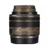 35 1.8 Camera Lens Skin Coat Wrap Protective Film Body Decal Anti-Scratch Sticker Accessories for Canon RF 35mm F1.8 Macro is STM(Wave Gold) view 1