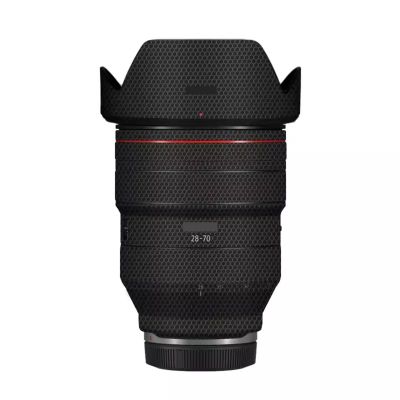 Anti-Scratch Camera Lens Sticker for Canon RF 28-70mm F2 L USM Coat Vinyl Wrap Protective Film Body Protector Skin 28-70 2(Matrix Black)