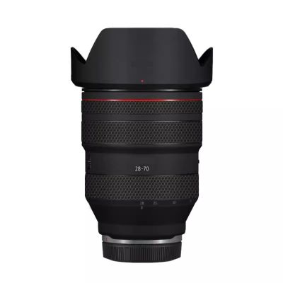Anti-Scratch Camera Lens Sticker for Canon RF 28-70mm F2 L USM Coat Vinyl Wrap Protective Film Body Protector Skin 28-70 2(Matte Black)