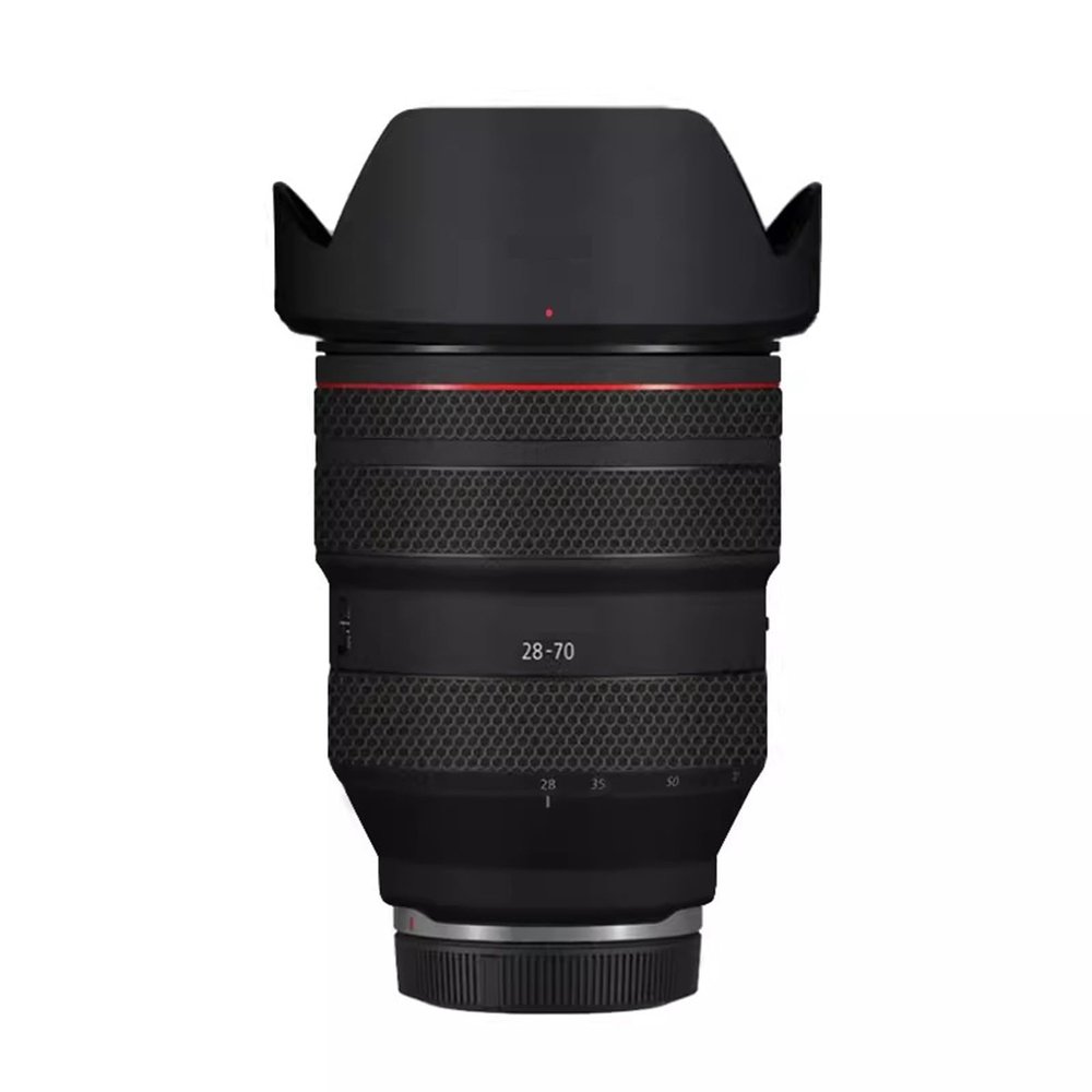 Anti-Scratch Camera Lens Sticker for Canon RF 28-70mm F2 L USM Coat Vinyl Wrap Protective Film Body Protector Skin 28-70 2(Matte Black)