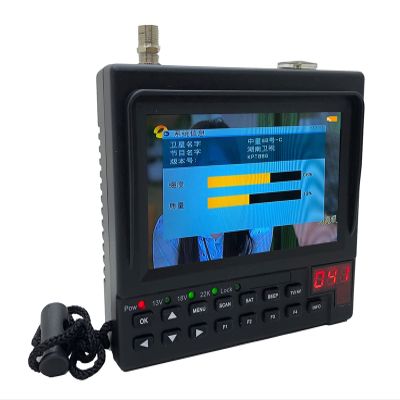 KYKYK Satellite Finder Satellite Signal Meter KPT 356H DVB-S2 Satfinder Fast Tracking Full HD Digital Satellite Finder Meter MPEG-4 Modulator DVB-S Sat Finder(KPT-268Z)