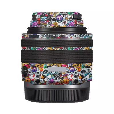 35 1.8 Camera Lens Skin Coat Wrap Protective Film Body Decal Anti-Scratch Sticker Accessories for Canon RF 35mm F1.8 Macro is STM(Graffiti White)