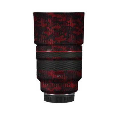 85 1.2 Camera Lens Premium Protector Film Sticker Skin Vinyl Wrap Film Body Protective Decal Protector Coat for Canon RF 85mm F1.2 L USM(Mamba Red)