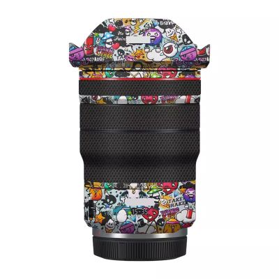 Anti-Scratch Camera Lens Sticker Coat Wrap Protective Film Body Protector Skin Cover Decals Cost for Canon RF 15-35mm F2.8 L is USM 15-35 2.8(Graffiti White)