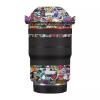 Anti-Scratch Camera Lens Sticker Coat Wrap Protective Film Body Protector Skin Cover Decals Cost for Canon RF 15-35mm F2.8 L is USM 15-35 2.8(Graffiti White) view 1