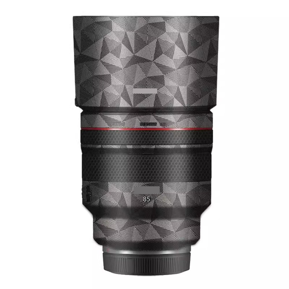 85 1.2 Camera Lens Premium Protector Film Sticker Skin Vinyl Wrap Film Body Protective Decal Protector Coat for Canon RF 85mm F1.2 L USM(Triangle Titanium)