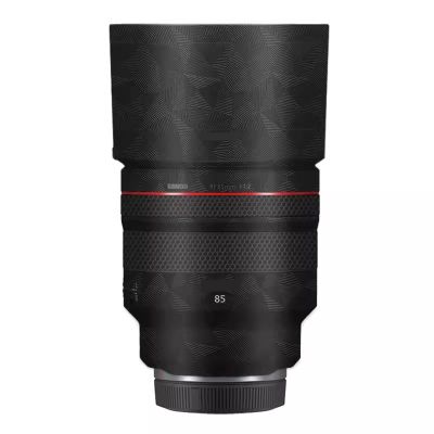 85 1.2 Camera Lens Premium Protector Film Sticker Skin Vinyl Wrap Film Body Protective Decal Protector Coat for Canon RF 85mm F1.2 L USM(Triangle Black)