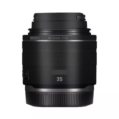 35 1.8 Camera Lens Skin Coat Wrap Protective Film Body Decal Anti-Scratch Sticker Accessories for Canon RF 35mm F1.8 Macro is STM(Matte Black)