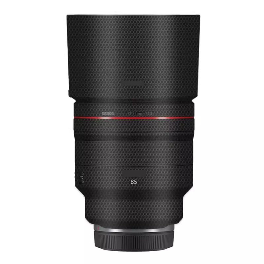 85 1.2 Camera Lens Premium Protector Film Sticker Skin Vinyl Wrap Film Body Protective Decal Protector Coat for Canon RF 85mm F1.2 L USM(Matrix Black)