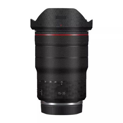Anti-Scratch Camera Lens Sticker Coat Wrap Protective Film Body Protector Skin Cover Decals Cost for Canon RF 15-35mm F2.8 L is USM 15-35 2.8(Honeycomb Black)