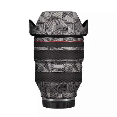Anti-Scratch Camera Lens Sticker for Canon RF 28-70mm F2 L USM Coat Vinyl Wrap Protective Film Body Protector Skin 28-70 2(Triangle Titanium)