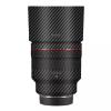 85 1.2 Camera Lens Premium Protector Film Sticker Skin Vinyl Wrap Film Body Protective Decal Protector Coat for Canon RF 85mm F1.2 L USM(Carbon Fiber Black) view 1