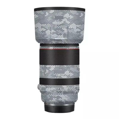 for Canon RF 70-200mm F2.8 L is USM Vinyl Wrap Decal Skin Film Anti-Scratch Camera Lens Body Protective Sticker Protector Coat 70-200 2.8(Mamba Grey White)