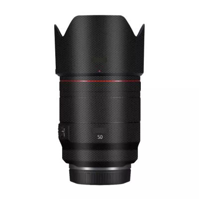 Lens Skin Anti-Scratch Camera Vinly Wrap Sticker for Canon RF 50mm F1.2L USM Body Protective Film Decal Coat 50 1.2(Matrix Black)