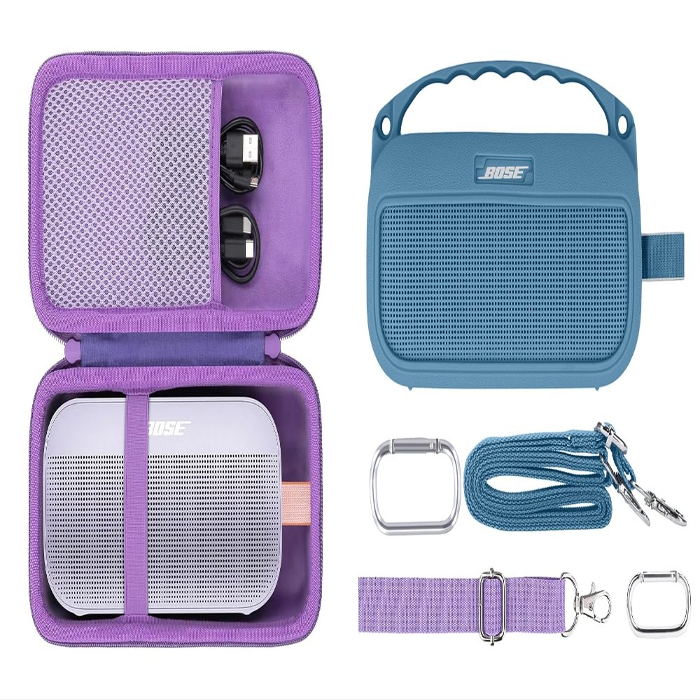 co2CREA Hard+Silicone Case for Bose SoundLink Flex 2nd Speaker