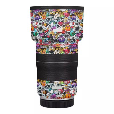 Camera Lens Body Sticker for Canon RF 70-200mm F4 L is USM Vinyl Wrap Film Skin Anti-Scratch Decorative Decal Protector Coat 70-200 4(Graffiti White)